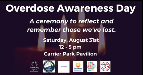 Overdose Awareness Day Ceremony on Aug.31