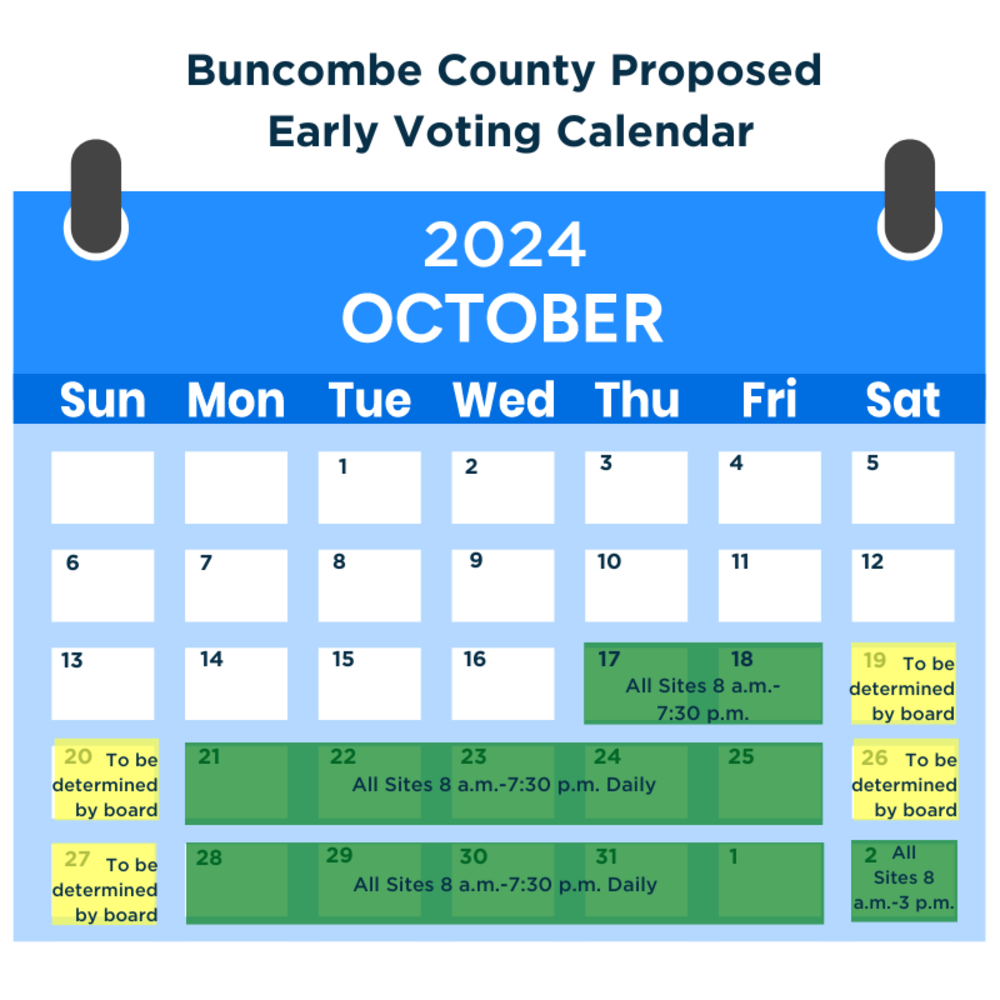 2024 Early Voting Survey Presidential Election Proposed Calendar